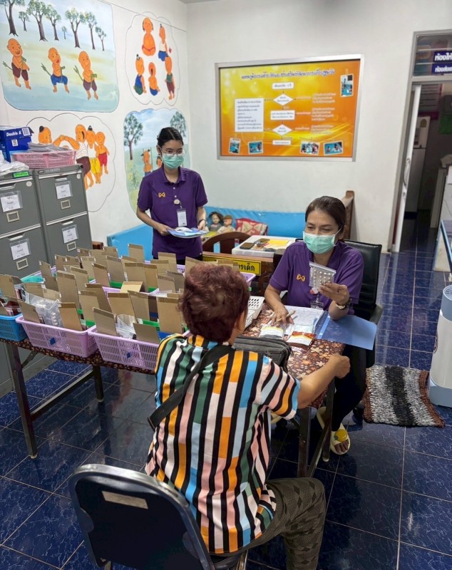 26 ส.ค.68 รพ.สต.บ้านสันป่าไร่ จ่ายยาให้แก่ผู้ป่วยโรคความดันโลหิตสูง จำนวน 52 ราย , ทบทวนความเข้าใจเรื่องการทานยา และ นับจำนวนยาก่อนผู้ป่วยกลับบ้าน