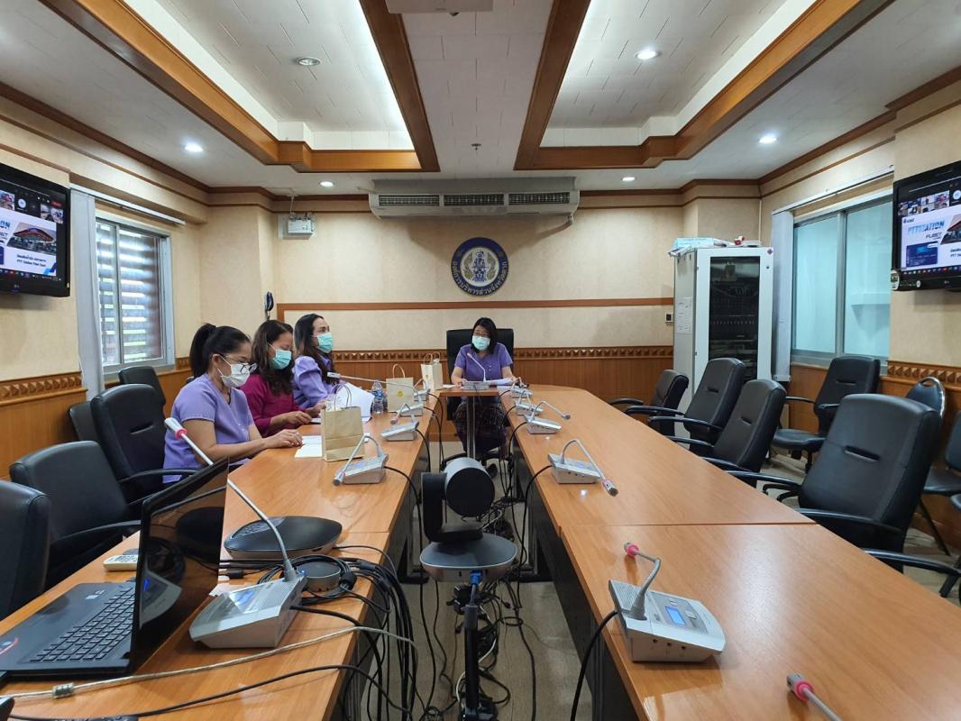 รองปลัดองค์การบริหารส่วนจังหวัดตาก รักษาราชการแทนปลัดองค์การบริหารส่วนจังหวัดตาก เป็นประธานการประชุมการเข้าร่วมรับฟังการชี้แจงรายละเอียดเกี่ยวกับบัตรเติมน้ำพีทีที สเตชั่น ฟลีทการ์ด (PTT Station Fleet Card