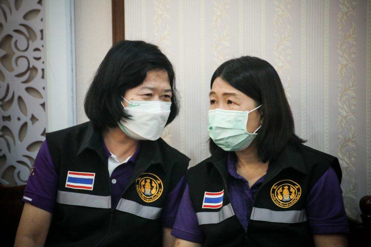 นายก อบจ.ตาก นำวัคซีน Moderna (รอบแรก) ลงพื้นที่ฉีดให้กับประชาชนกลุ่มเปราะบาง ในพื้นที่อำเภอบ้านตาก จังหวัดตาก