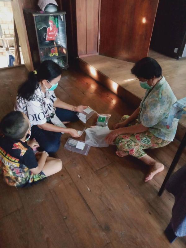 16-17 กันยายน 66 เครือข่ายจิตอาสาดูแลผู้ป่วยโรคไม่ติดต่อเยี่ยมบ้านผู้ป่วยความดันโลหิตสูงและเบาหวานเพื่อติดตามการกินยา ให้คำแนะนำการปฏิบัติตัว ให้ความรู้และให้กำลังใจผู้ป่วย