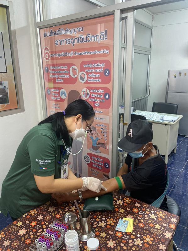 20/12/66 รพ.สต.บ้านสันป่าไร่ เจาะเลือดประจำปี(screening lab) ,ตรวจปัสสาวะ,ตรวจคลื่นไฟฟ้าหัวใจ(EKG),ยืนยันตัวตน(Authen) ผู้ป่วยโรคความดันโลหิตสูง กลุ่ม 3(วันที่2) จำนวน 29 ราย