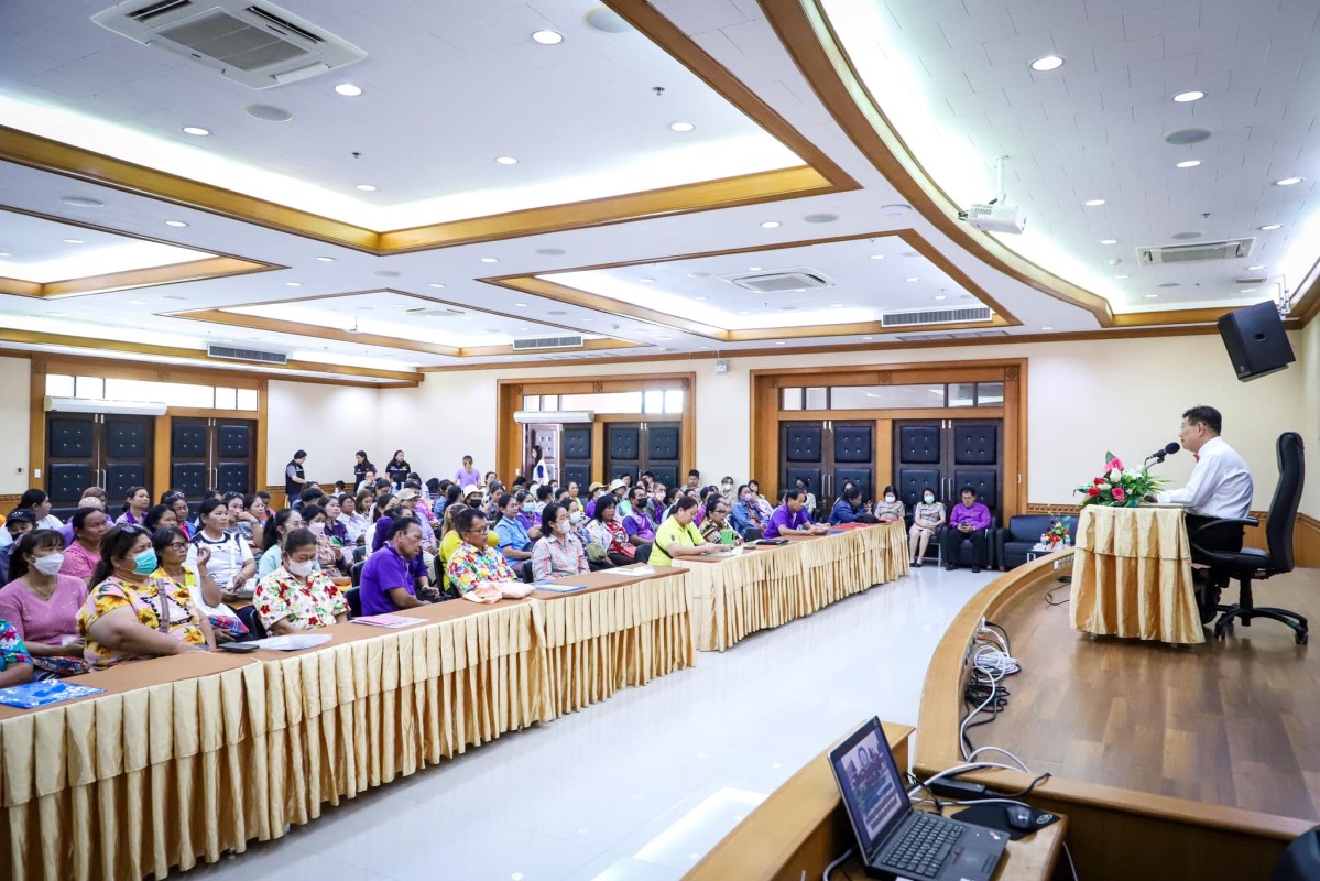 นายกองค์การบริหารส่วนจังหวัดตาก เป็นประธานเปิดโครงการฝึกอบรมส่งเสริมการสร้างสุขภาวะที่ดีวิถีใหม่ ประจำปี 2567 รุ่นที่ 3