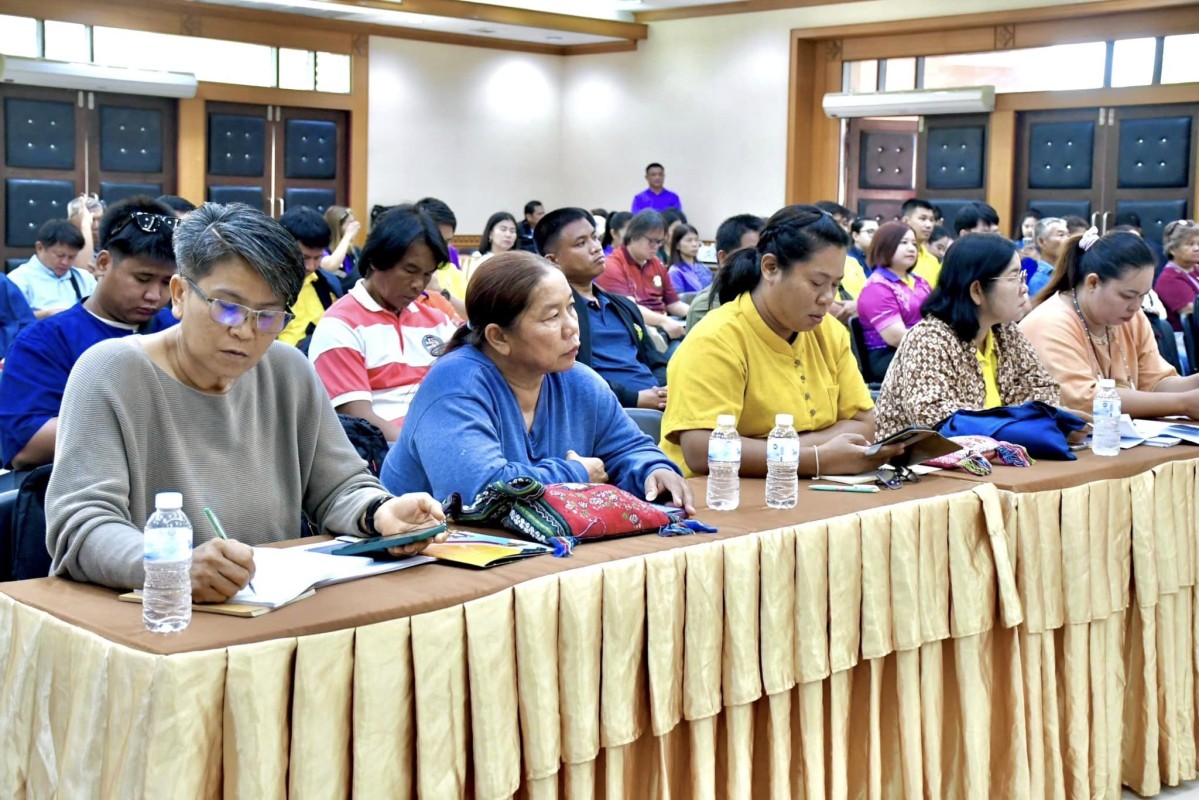 รองปลัดองค์การบริหารส่วนจังหวัดตาก เป็นประธานเปิดโครงการสารสนเทศเพื่อการบริหารจัดการทรัพยากรน้ำจังหวัดตาก ประจำปีงบประมาณพ.ศ. 2567