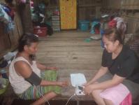 14-31 ตค. 66 รพ.สต.บ้านสันป่าไร่ร่วมกับอาสาสมัครสาธารณสุข ม.2,3,5 และเครือข่ายจิตอาสาดูแลผู้ป่วยโรคไม่ติดต่อ คัดกรองโรคความดันโลหิตสูงและโรคเบาหวาน ในประชาชนอายุ 35 ปีขึ้นไป จำนวน 1,077 คน