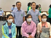 กาชาดติดตามเยี่ยมผู้ป่วยในพระราชานุเคราะห์
