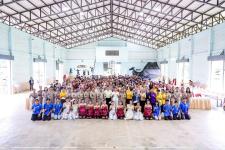 อบจ.ตาก สนับสนุนสื่อการเรียนการสอนแก่โรงเรียนแม่ปะวิทยาคม งบประมาณ 400,000 บาท